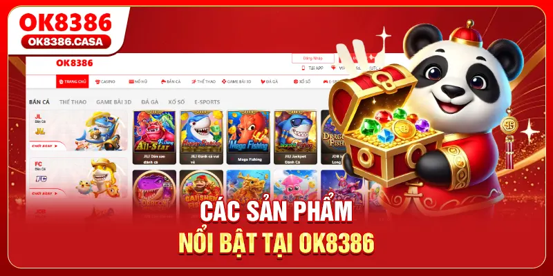 Các sản phẩm nổi bật tại OK8386